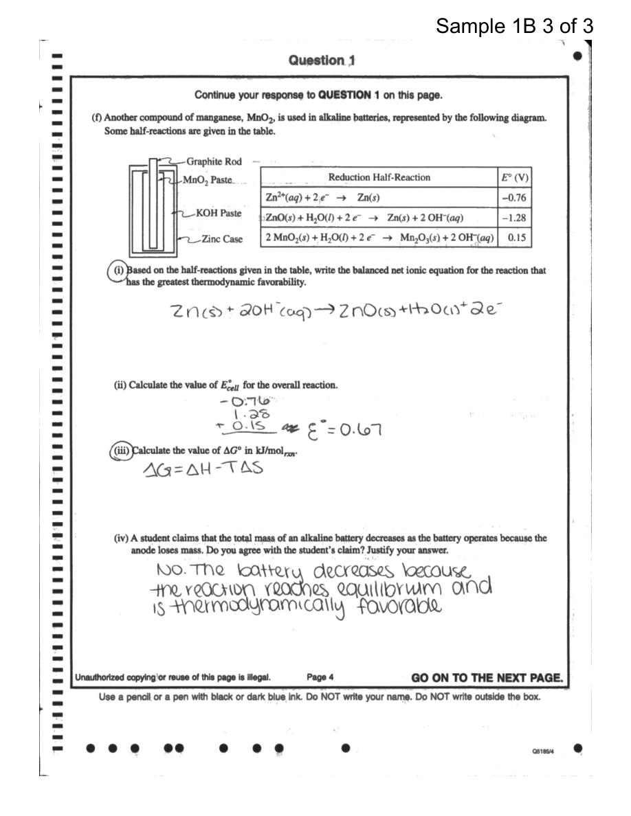 AP Practice 2 - AP Chemistry - image 7