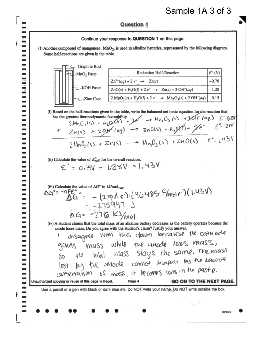AP Practice 2 - AP Chemistry - image 4