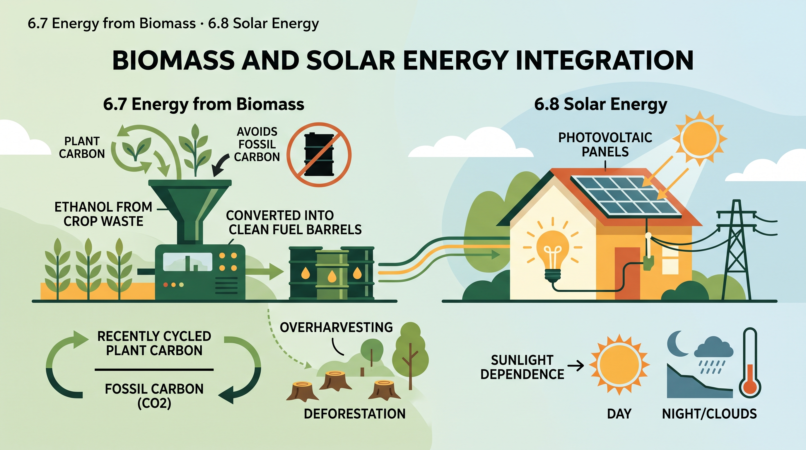 6.7 Energy from Biomass · 6.8 Solar Energy - AP Environmental Science - image 1
