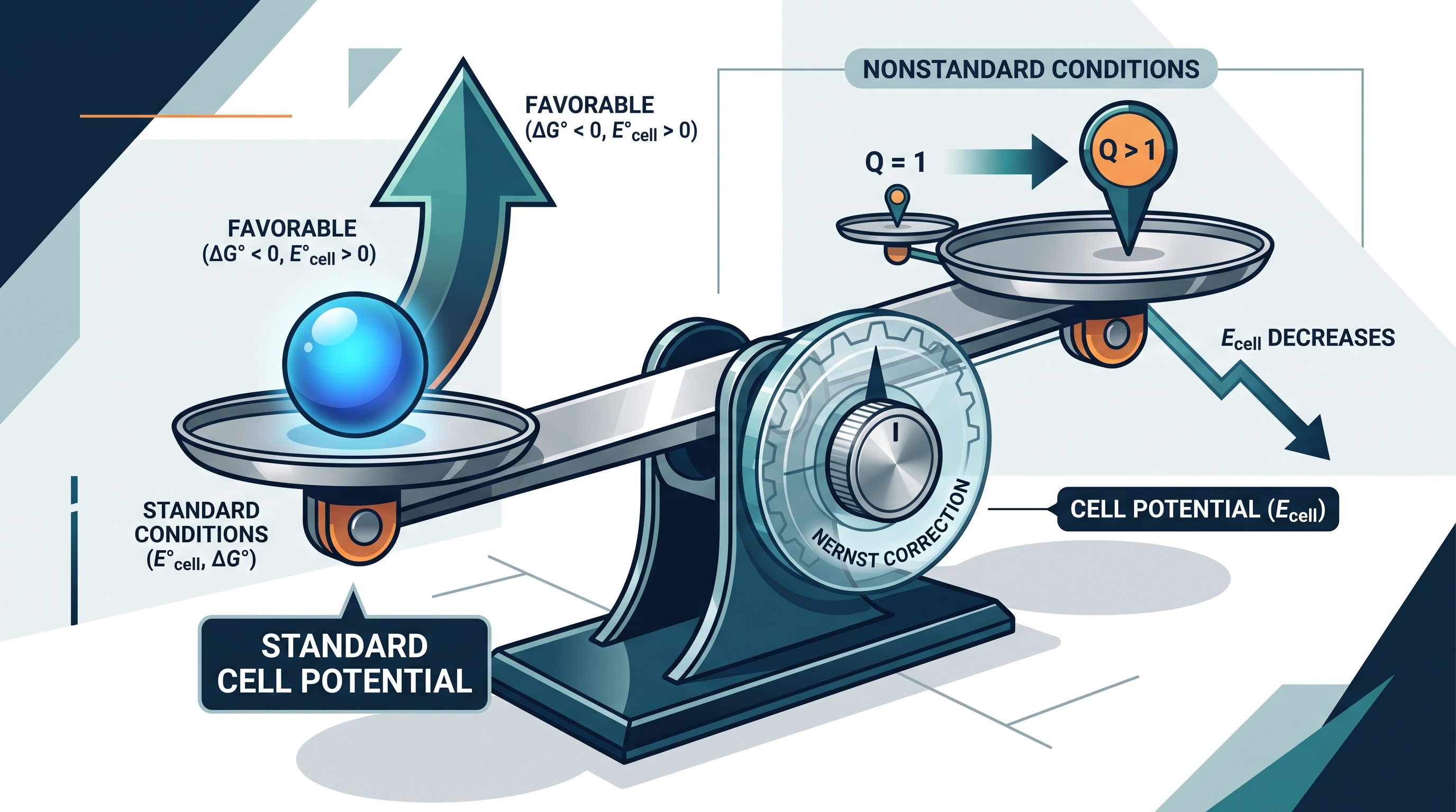 9.9 Cell Potential and Free Energy · 9.10 Cell Potential Under Nonstandard Conditions - AP Chemistry - image 1