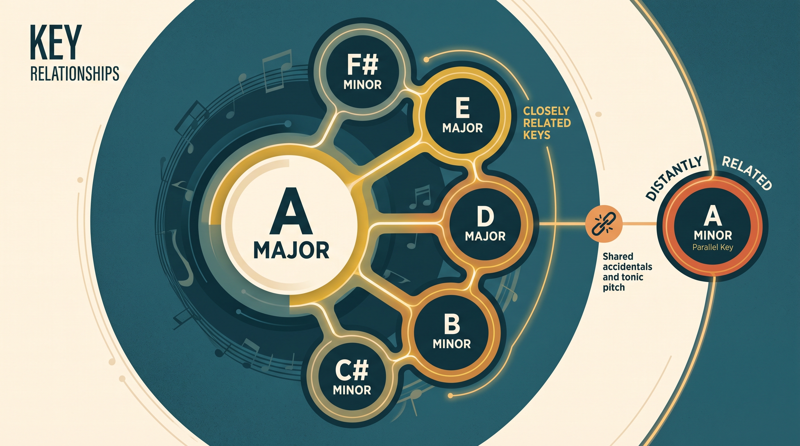 2.3 Key relationships: parallel, closely related, and distantly related keys - AP Music Theory - image 1