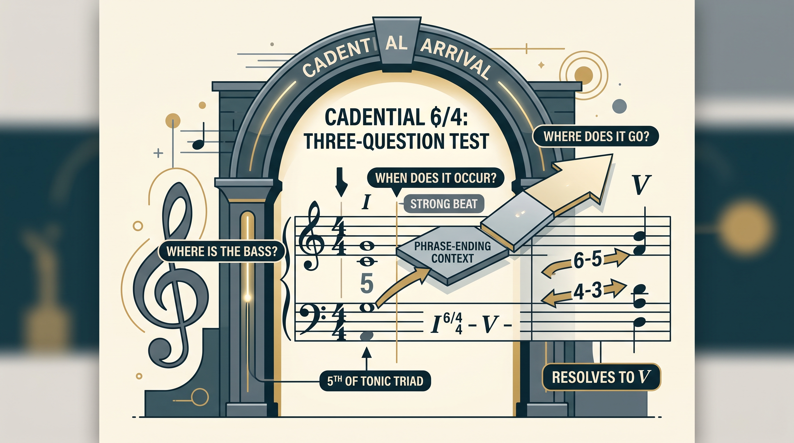 5.6 Cadential six-four chords - AP Music Theory - image 1
